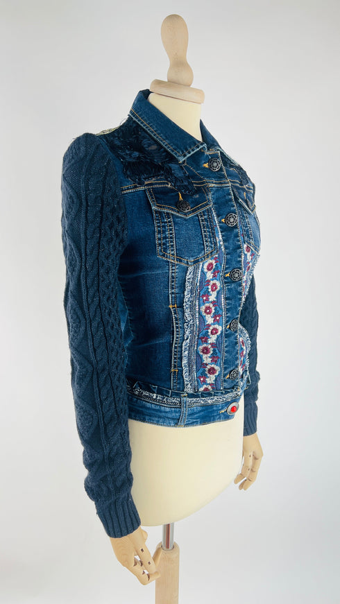 Giacca corta in jeans