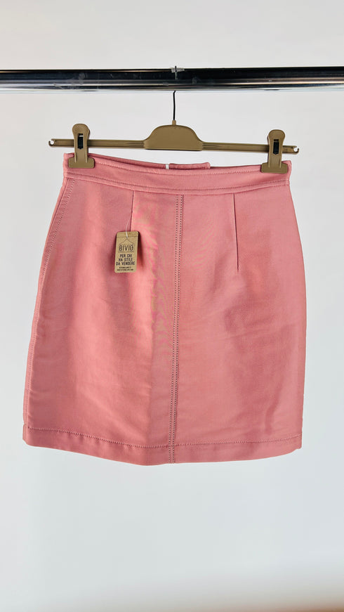 Gonna corta twill satin