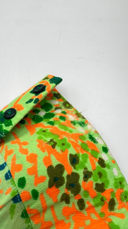 Camicia a fiocco stampata