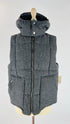 Gilet imbottito con cappuccio