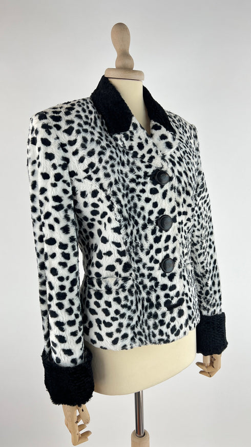 Blazer maculato vintage