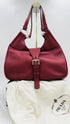 Borsa a mano "moon" rossa