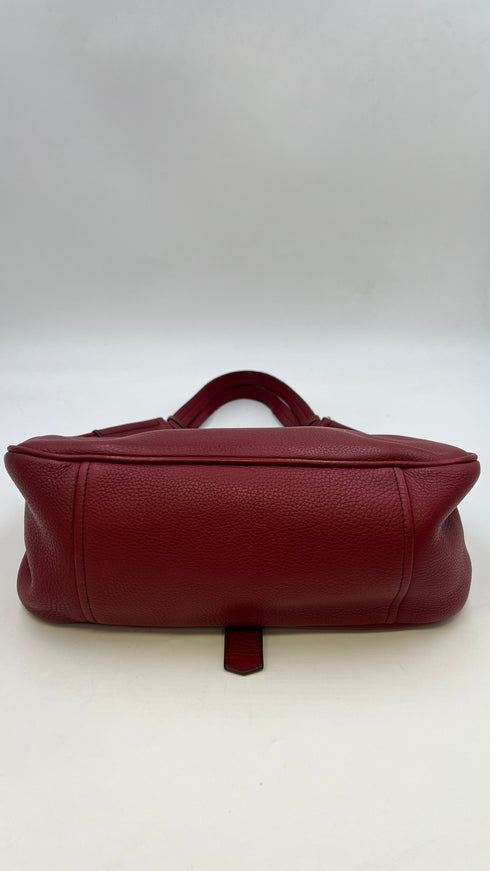 Borsa a mano "moon" rossa