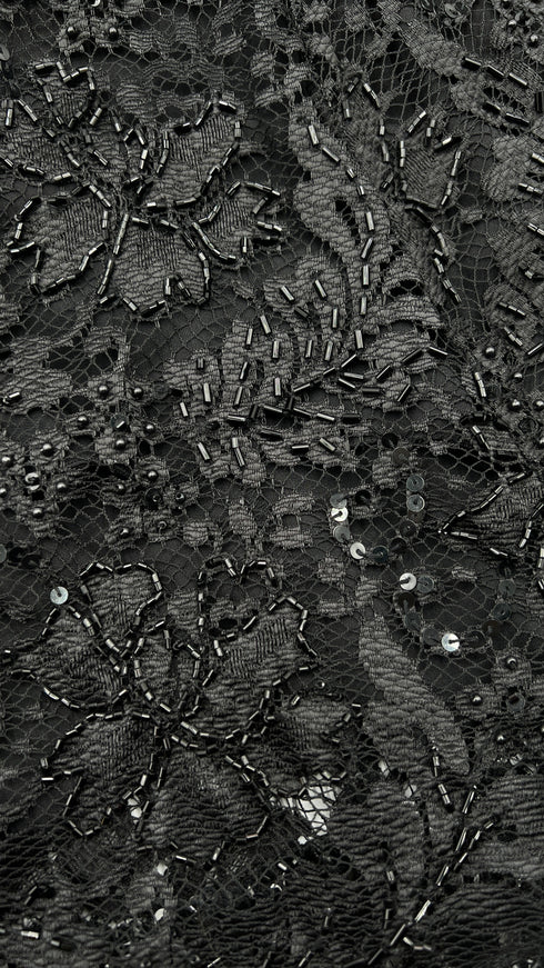 Abito corto in pizzo