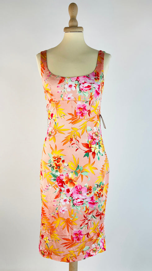 Abito a tubino floreale
