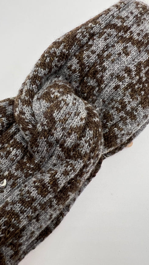 Fascia melange con nodo