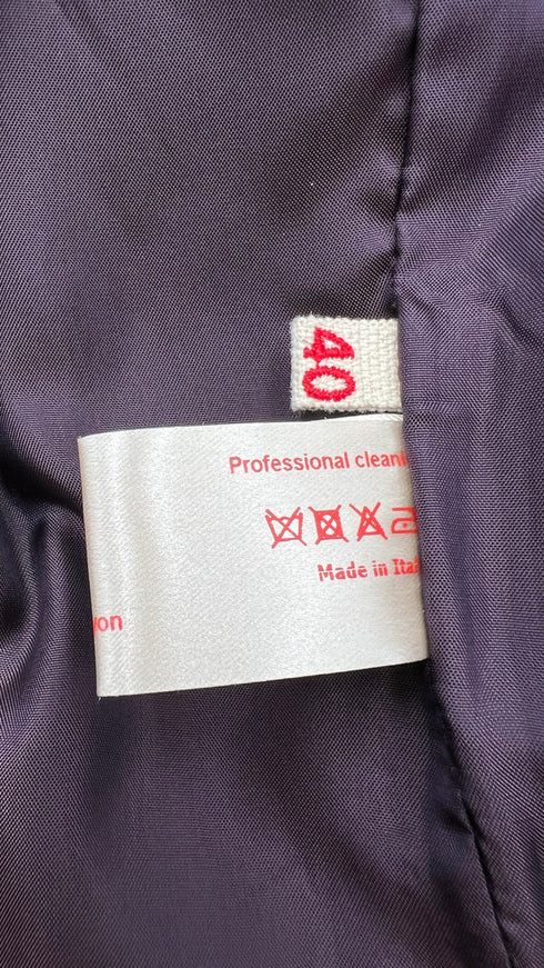 Giacca in cotone con arriccio