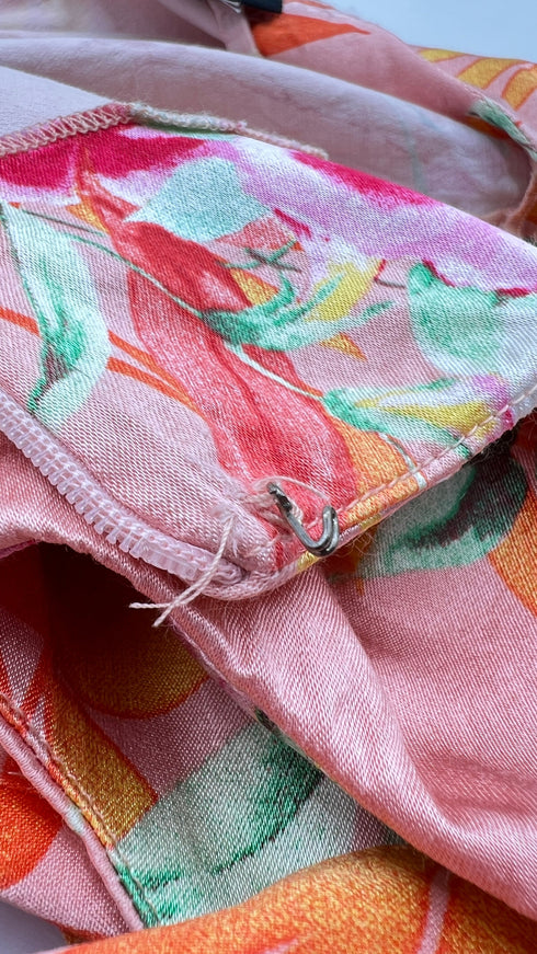 Abito a tubino floreale