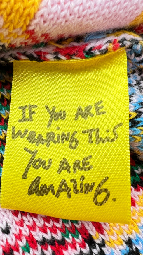 Gilet cotone organico con cartellino