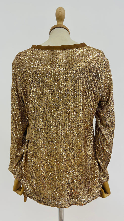 Cardigan paillettes