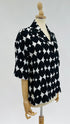 Camicia in seta a cuori