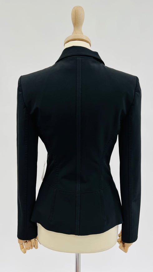 Blazer sfiancato nero