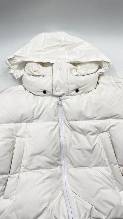 Piumino lungo bianco