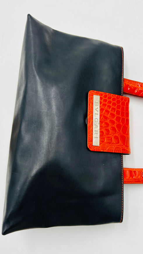 Borsa a mano in pelle