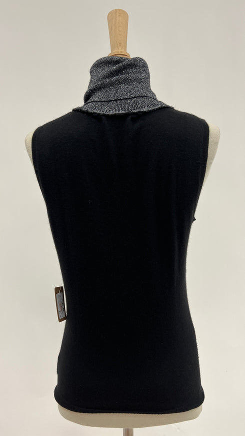 Smanicato collo lurex