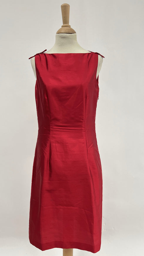 Abito corto con fiocchi