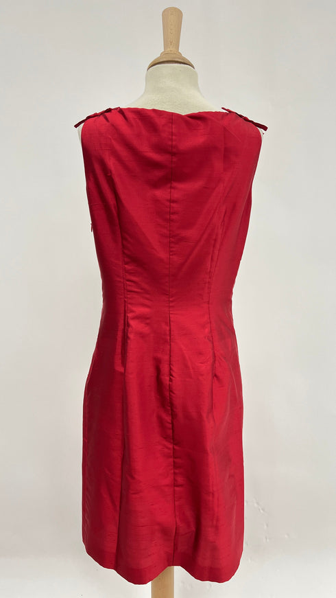 Abito corto con fiocchi