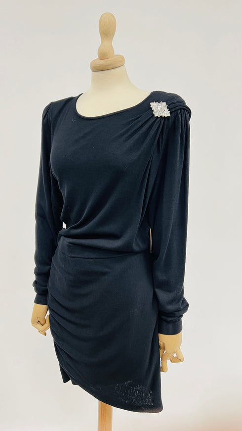 Abito corto in maglia