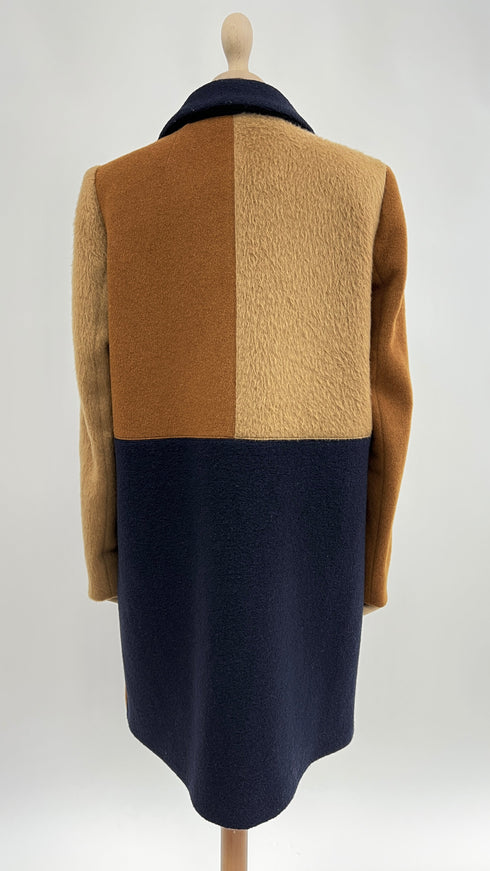 Cappotto colorblock