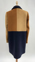 Cappotto colorblock