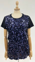 T-shirt in paillettes