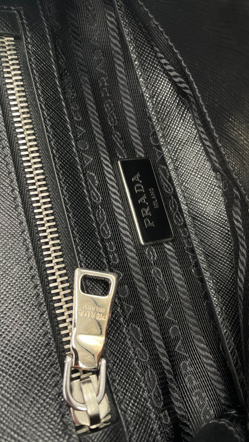 Borsa in pelle tartan