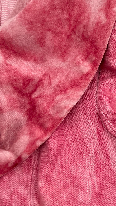 Giacca in denim bleached