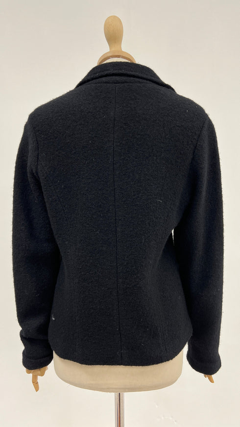 Blazer nero sfoderato