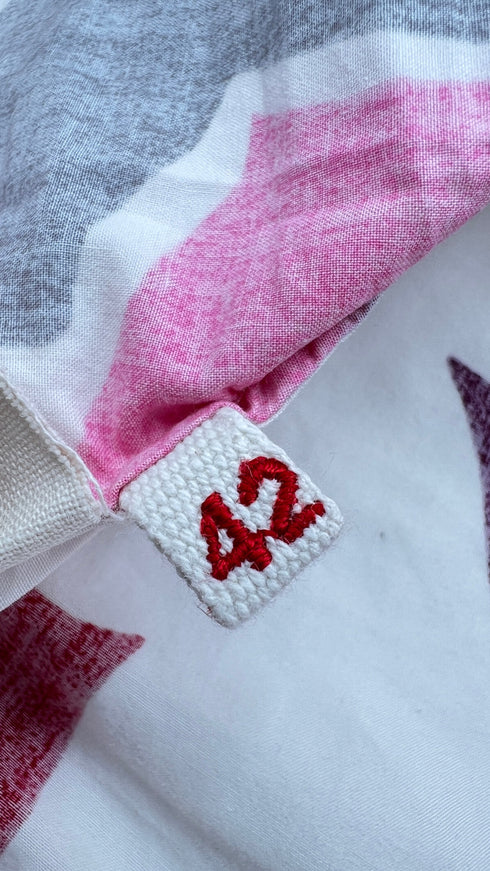 T-shirt in tessuto stampato