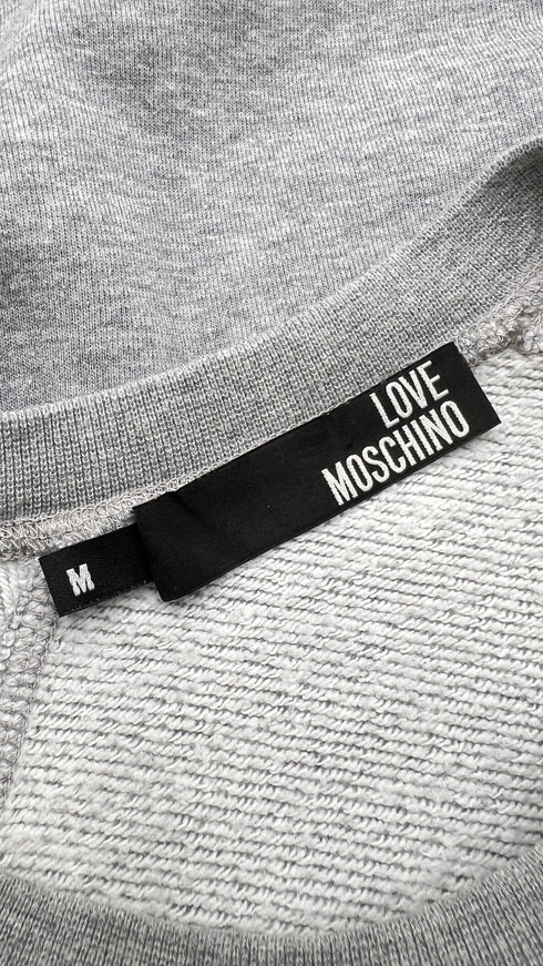 Felpa girocollo stampata