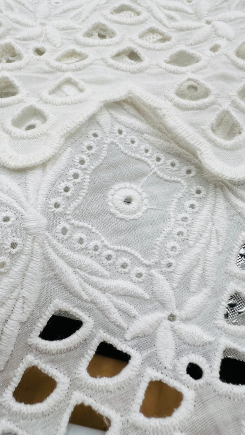 Cardigan in pizzo Sangallo