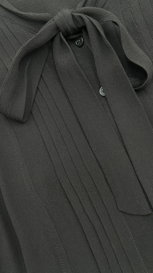 Smanicato nero con fiocco