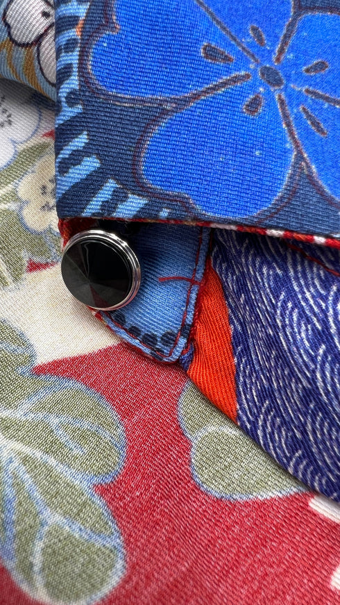 Camicia stampa multi-pattern