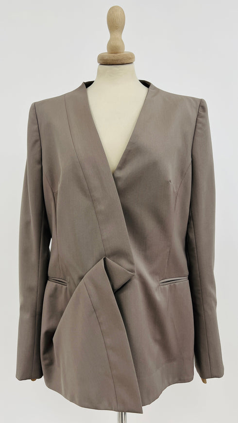 Blazer piega frontale