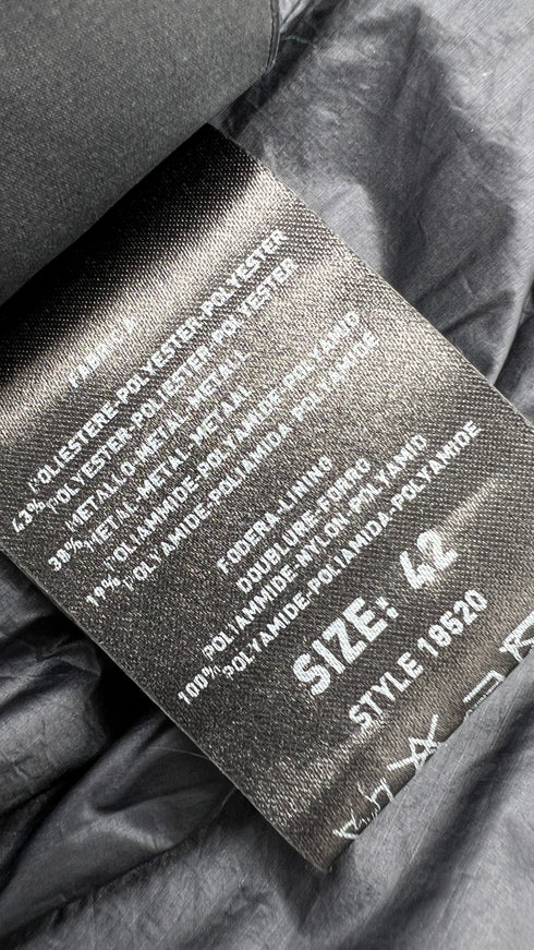 Giacca a vento dorata