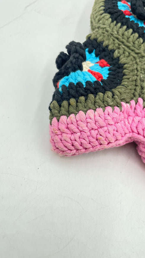 Borsa crochet a fiori