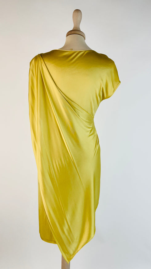 Abito corto drappeggiato