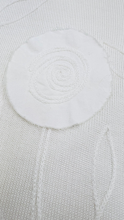 Canotta con rose vintage