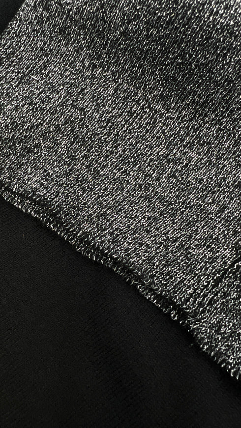 Smanicato collo lurex