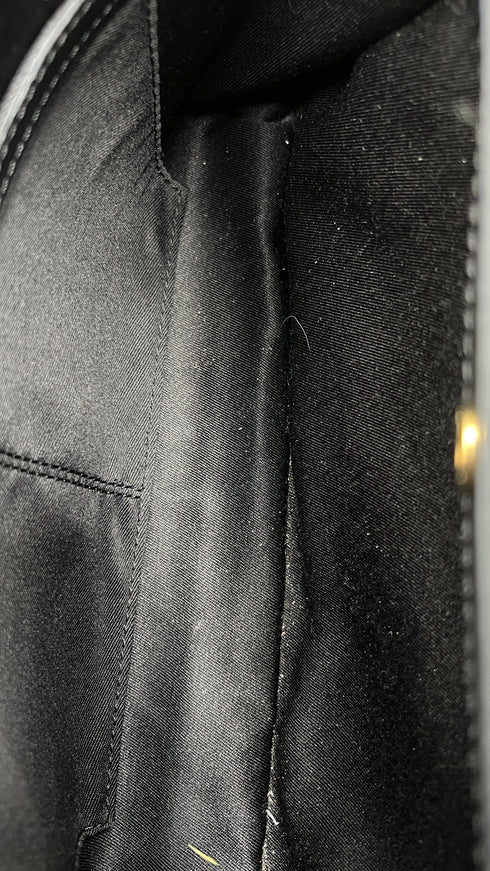 Borsa nera color-block