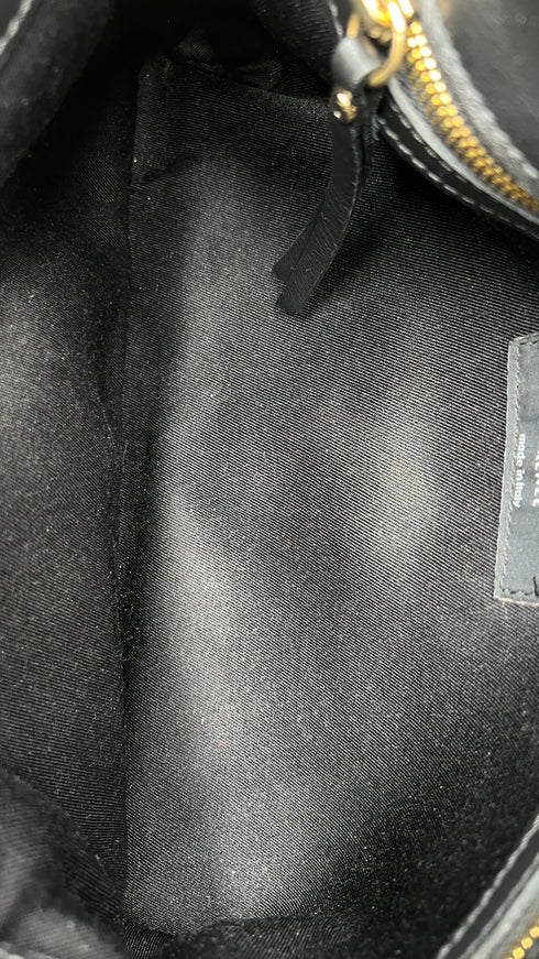 Borsa nera color-block