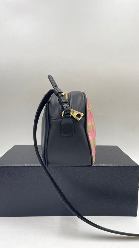 Borsa tracolla a rombi