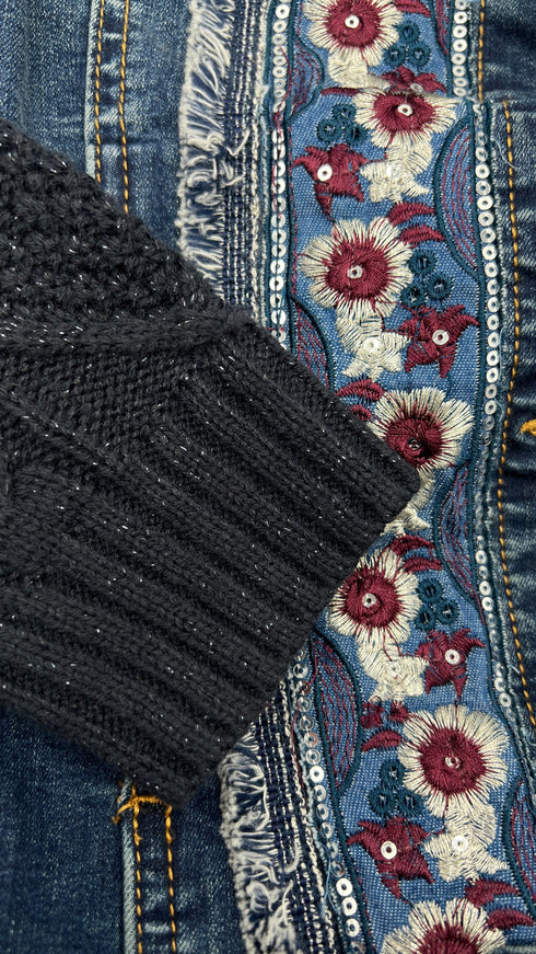 Giacca corta in jeans