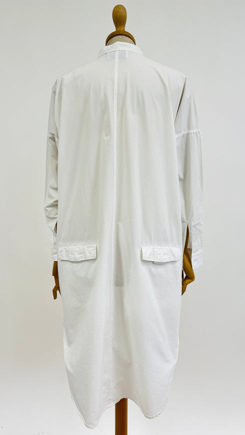 Chemisier midi popeline