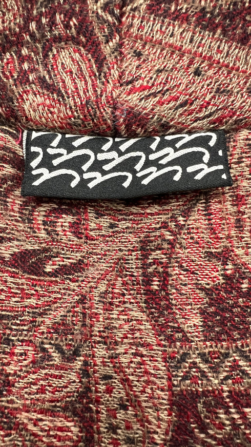 Soprabito vintage con maxi stola