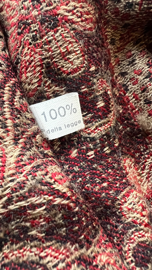 Soprabito vintage con maxi stola