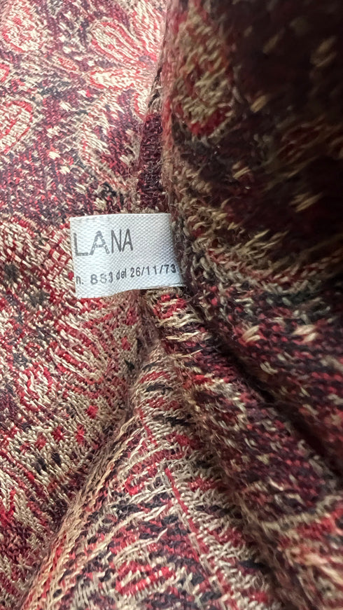 Soprabito vintage con maxi stola