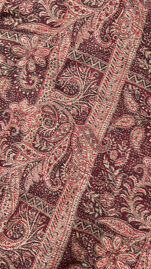 Soprabito vintage con maxi stola