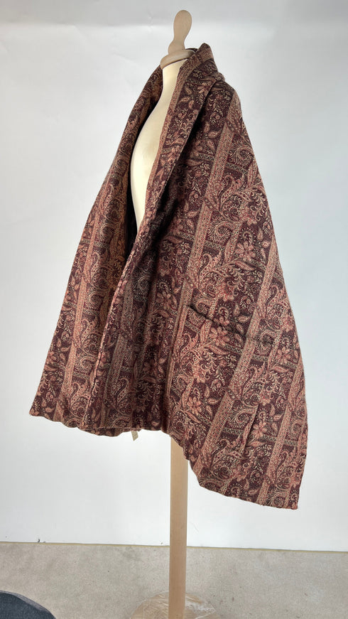 Soprabito vintage con maxi stola