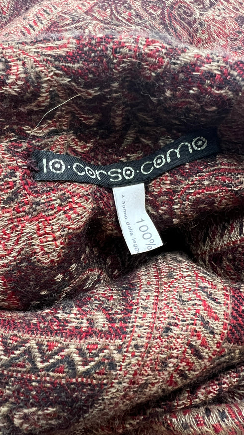 Soprabito vintage con maxi stola